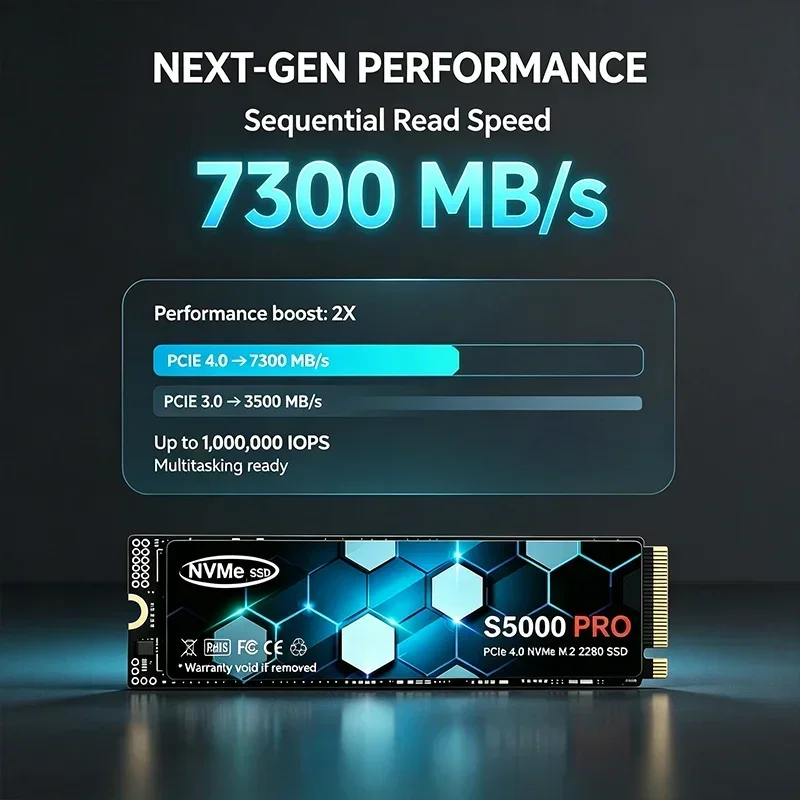 SSD M.2 S5000 PRO, disco rigid - M.2 Nvme 4Tb Pcie 4.0 Ssd recensione e prezzo