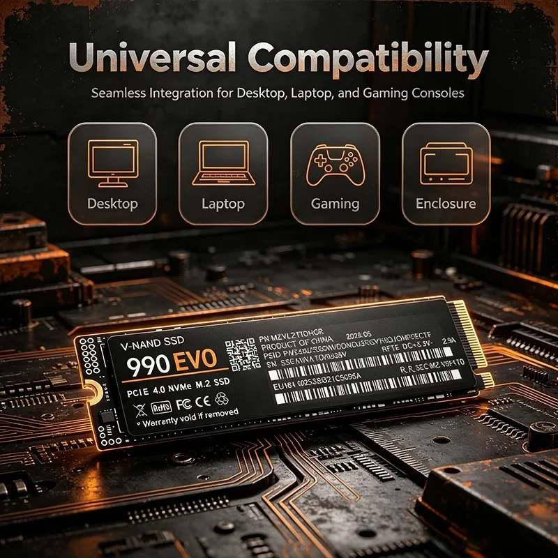 SSD originale 990 EVO NVMe M.2 - M.2 Nvme 4Tb Pcie 4.0 Ssd recensione e prezzo