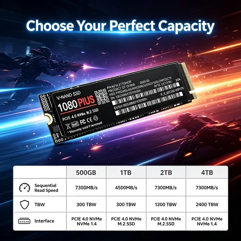 SSD 1080 Plus M.2 NVMe PCIe 4. - M.2 Nvme 4Tb Pcie 4.0 Ssd recensione e prezzo