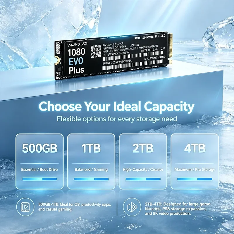 SSD interno M.2 NVMe PCIe 4.0  - M.2 Nvme 4Tb Pcie 4.0 Ssd recensione e prezzo